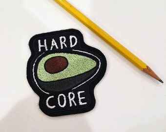 Minimum Mouse Hard Core Avocado Bügel Patch Minimum Mouse Hard Core Avocado Bügel Patch