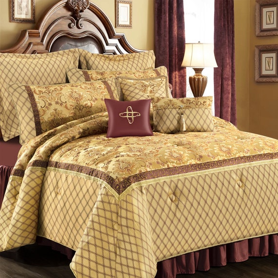 Yellow bed in a bag king deals