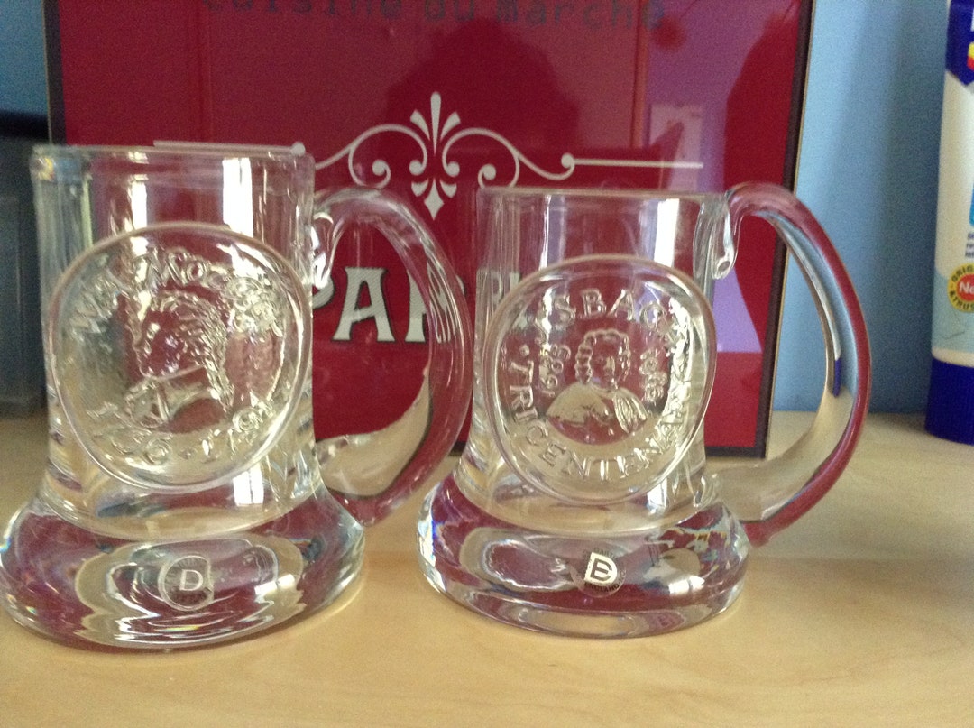 Vintage Dartington Lead Crystal Composer Tricentenary Half Etsy UK