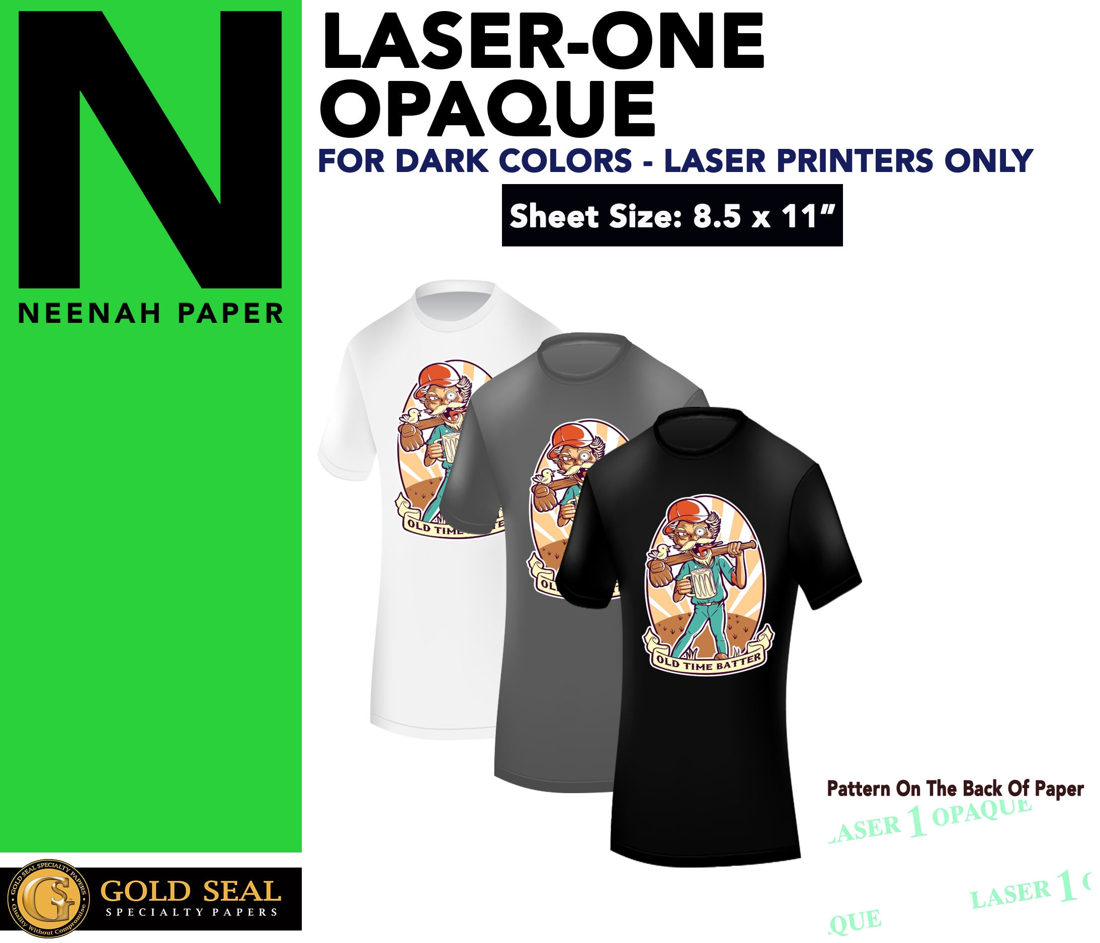 100pk Sublimation Heat Transfer Paper, Premium 95% Transfer Rate 