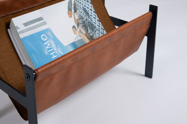 Metal Magazine Holder / Perfect Magazine and Paper Storage / Etsy