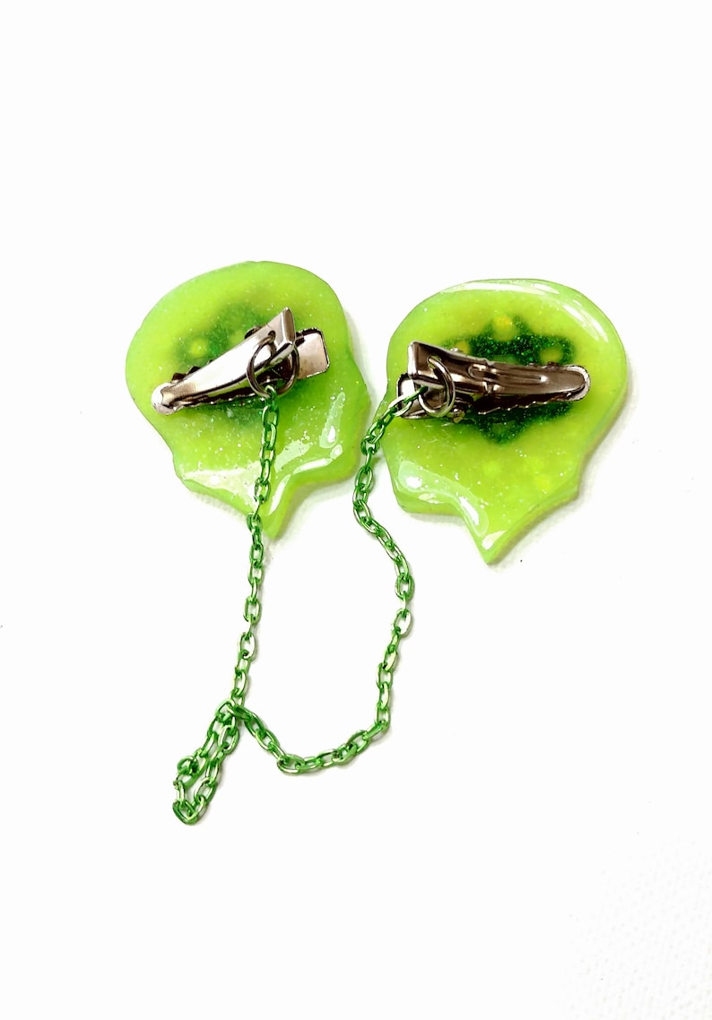 Pin Up Girl Science Jewelry Atom Jewelry Atom Sweater Clips Cardigan Clips Glow Sweater Clips Sweater Guard Science Gift Dress Clips