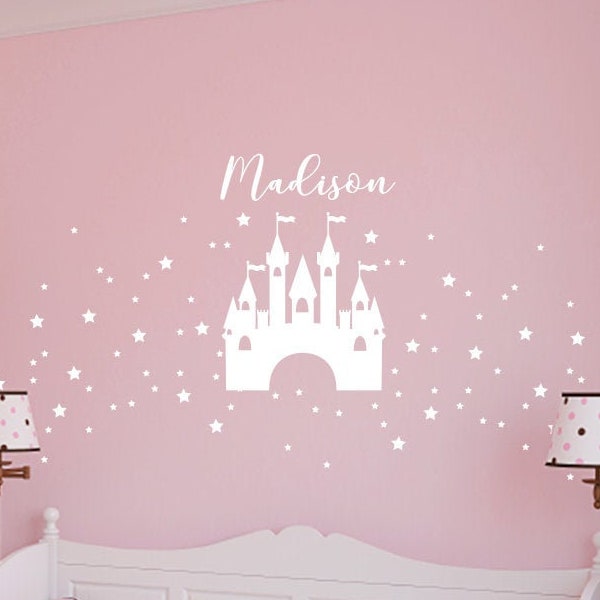Castle Wall Decal Etsy
