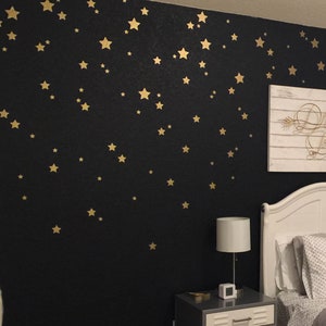 Wall Decals Stars Baby Nursery Wall Decals Stickers for Baby Room Baby Boy Raining Stars Swirl Decal Star Wall Decal Bedroom