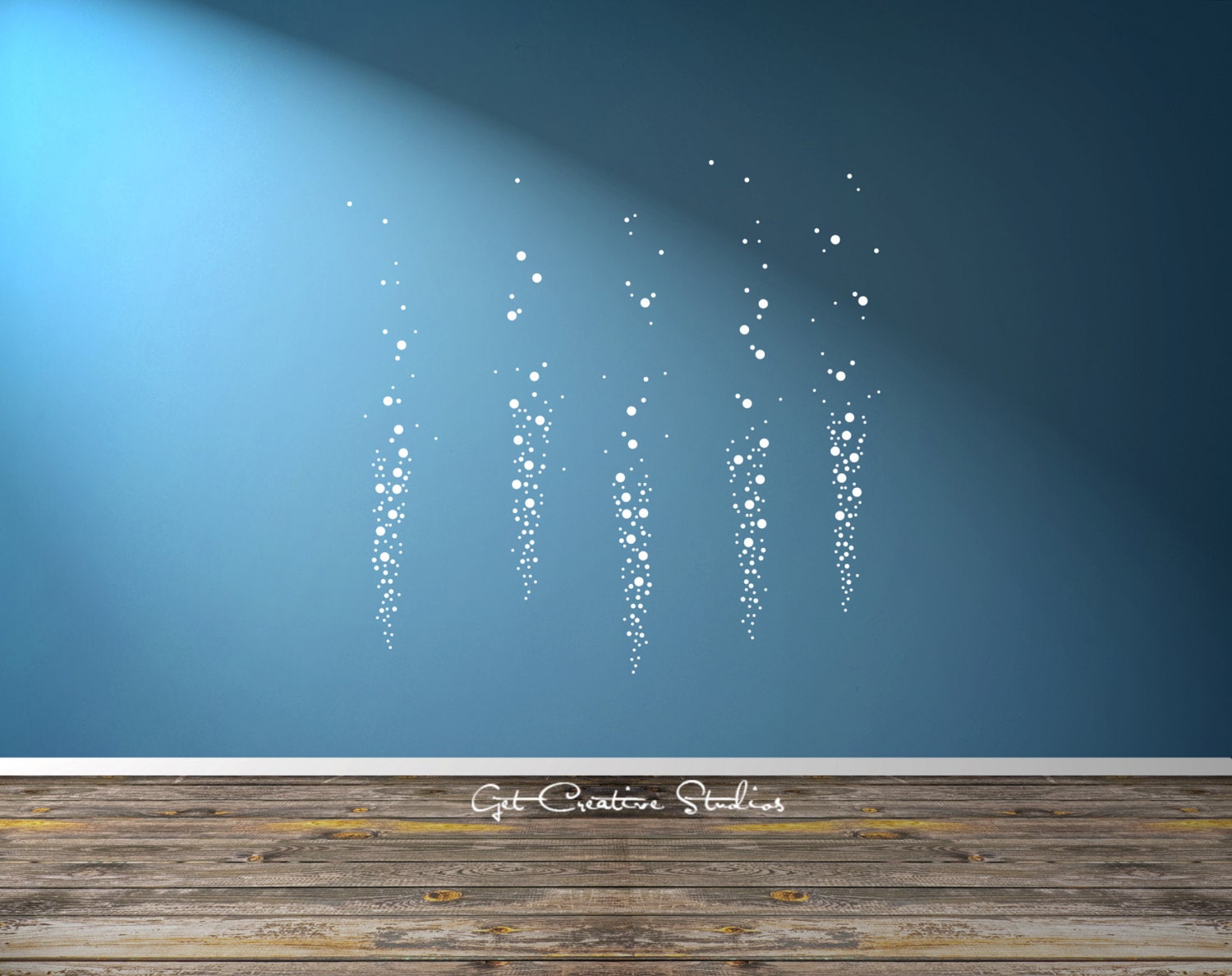 Aquarium Wall Decal Bubbles Wall Decal Ocean Wall Decal Bubble - Etsy