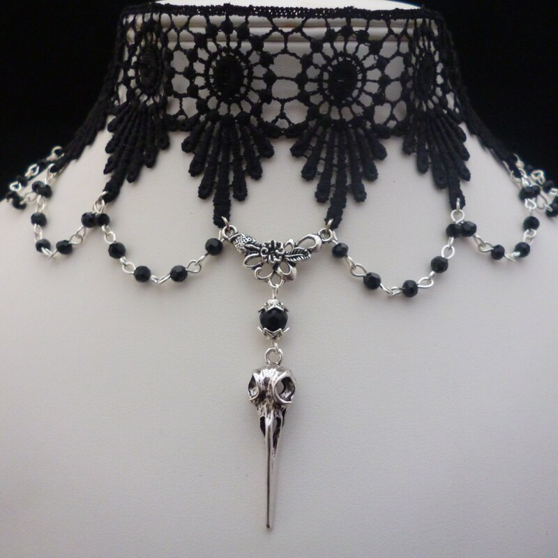 Black Guipure Lace Ebba