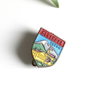 vintage wander brooch, traditional alpine brooch from Kleinarl, Salzburg, Austria
