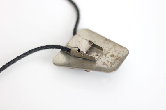 Ethnic necklace with rectangular pendant, Morocca… - image 6