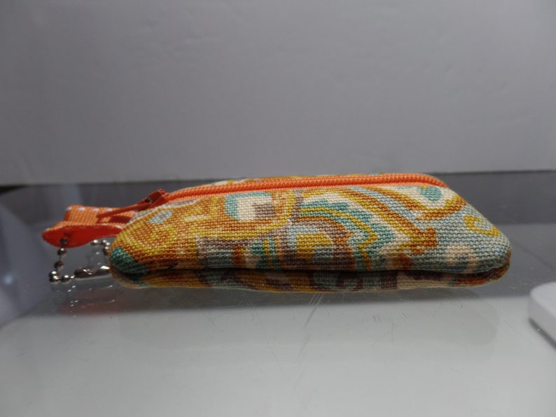Chapstick zippered holderpouch lip balm or USB or coins or lanyard pouch key case