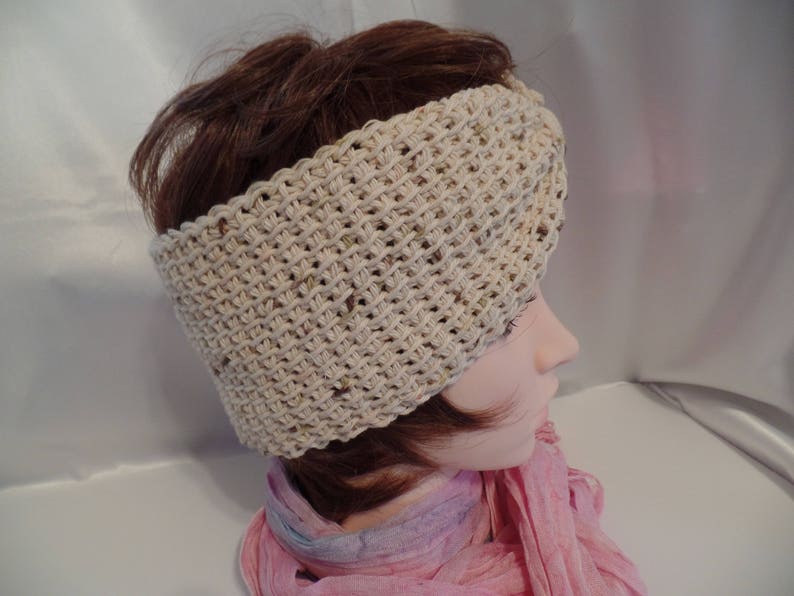head warmer Ear warmer headband tunisian crochet headband gifts for her