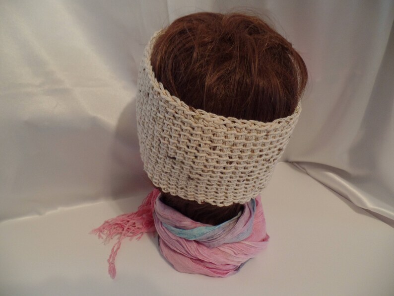 head warmer Ear warmer headband tunisian crochet headband gifts for her