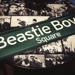 Custom Beastie Boys Square Aluminum Street Sign