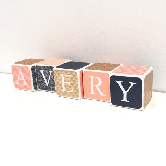 baby name block letters