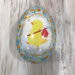 German Paper Mache Easter Egg Nestler