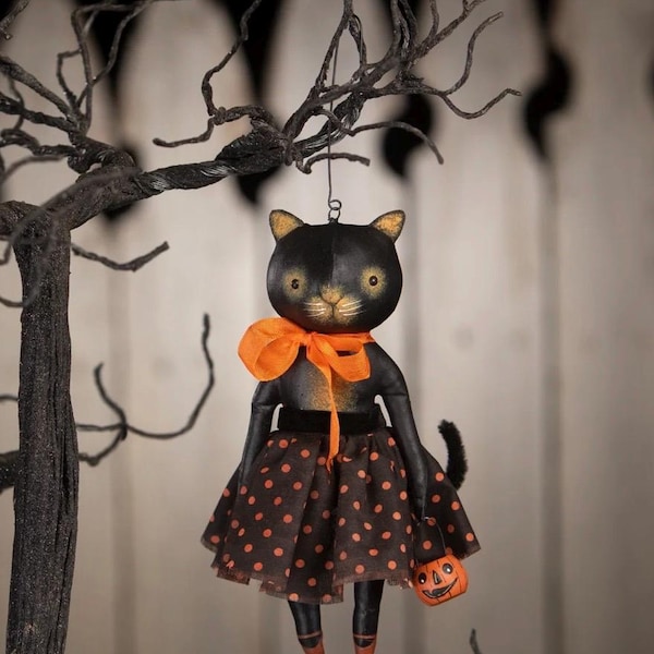 Bethany Lowe Sabrina Kitty Ornament