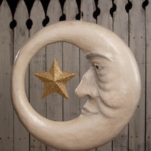 Bethany Lowe Halloween Old Man in the Moon