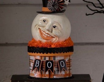 Bethany Lowe Halloween Moon Man on Box