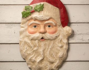 Bethany Lowe Large Vintage Santa Head