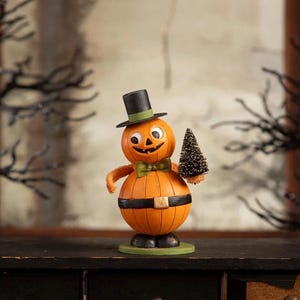Bethany Lowe Halloween Vintage Jolly Pumpkinman