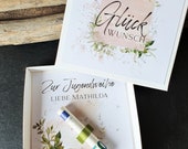 Monetary gift youth consecration Gift of Youth Consecration Gift Box Youth Consecration Money Gift individualized gift boho
