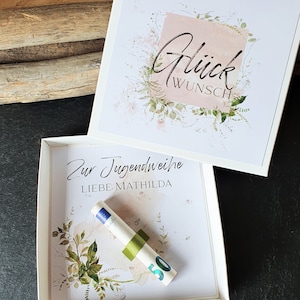 Geldgeschenk Jugendweihe | Geschenk Jugendweihe | Geschenkbox Jugendweihe Junge und Mädchen | personalisiertes Geschenk boho