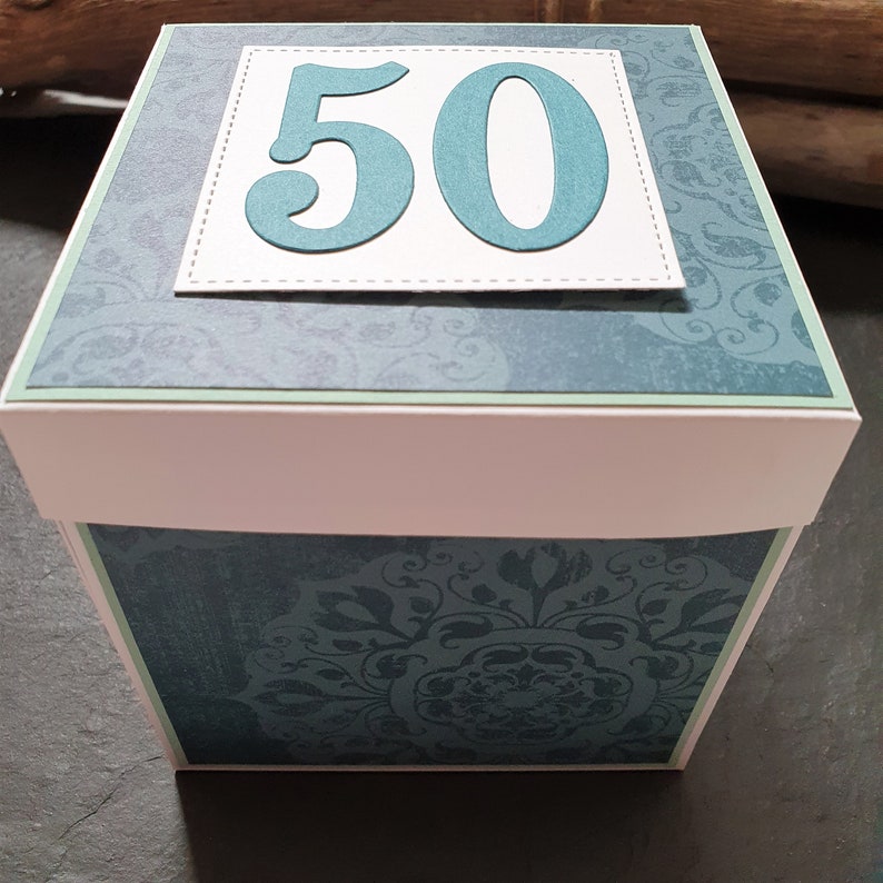 Explosionsbox Geburtstag Konzertkarten Musical Etsy