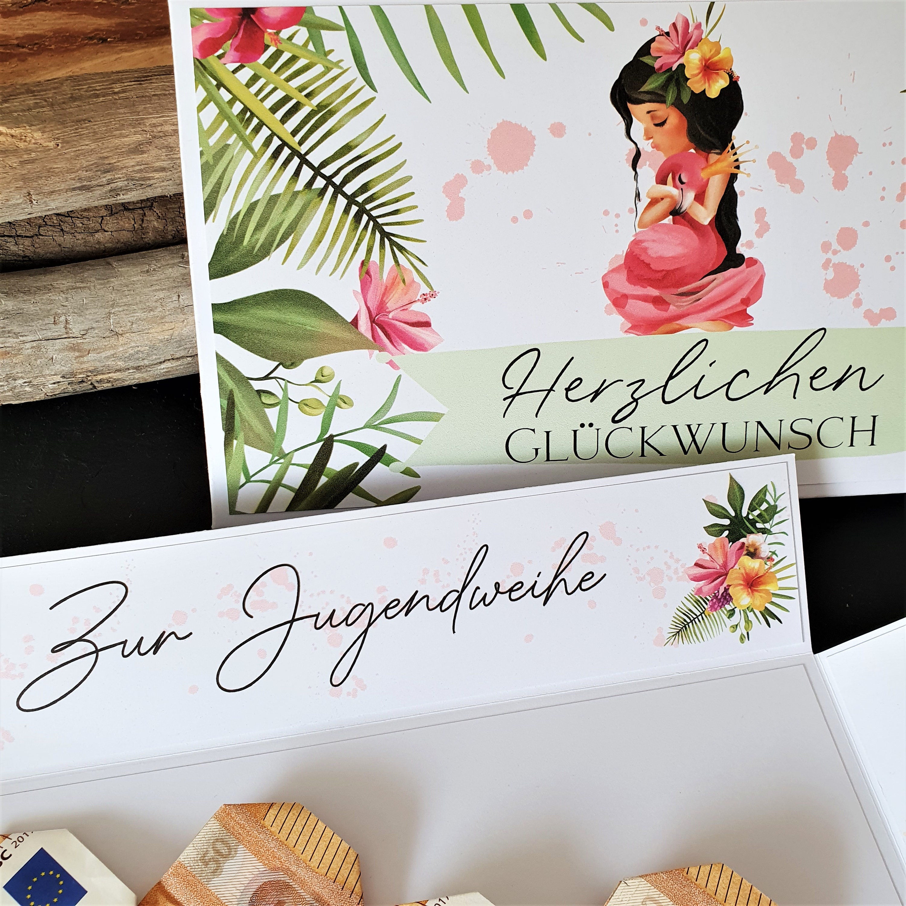 Jugendweihe Geldgeschenk Aus Holz – Persönlich & Dekorativ Mit Gravur