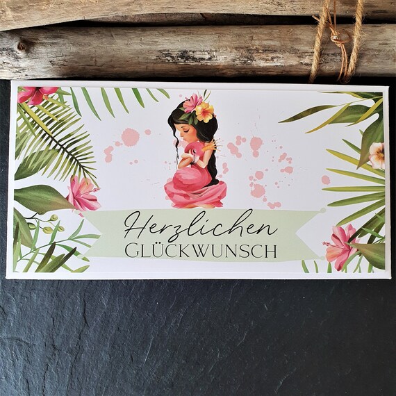 DPKOW Jugendweihe Geldgeschenk-Set - 4 Karten Mit Umschlägen Für Jungen Und Mädchen