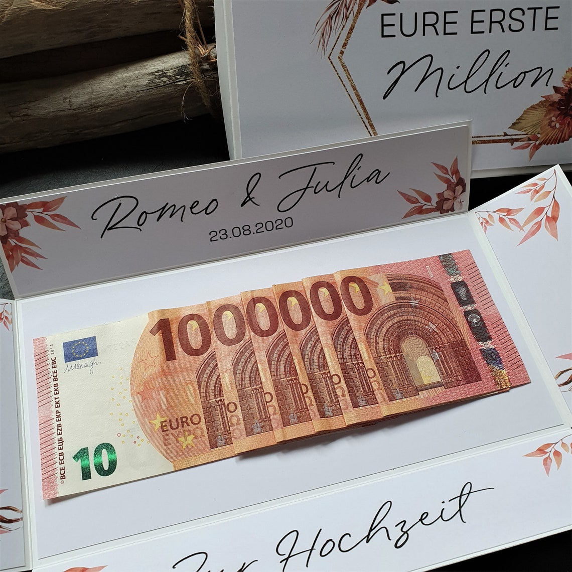Expressversand Geschenk Hochzeit Erste Million Etsy