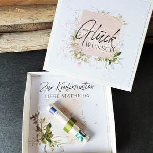 Geldgeschenk Konfirmation | Geschenk Konfirmation | Geschenkbox Konfirmation Geldgeschenk | personalisiertes Geschenk boho