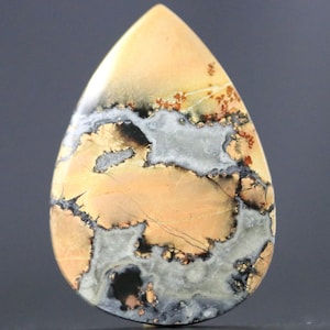 Brecciated Jasper Gemstone: Stone of Strength & Vitality, 32mm, Maligano