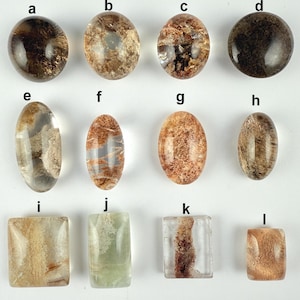 Garden Quartz, Landscape Inclusions, Miniature World Gem, Inner Vision Crystal, Tranquility Enhancer, 16-30mm
