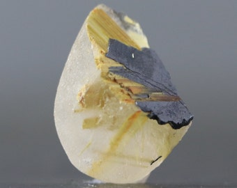 CLEARANCE Unpolished Golden Rutilated Quartz Gemstone Rough Stone Crystal Wrapping Jewelry and Healing Properties