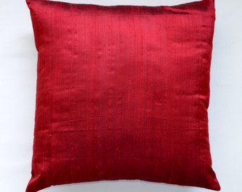 deep red cushions