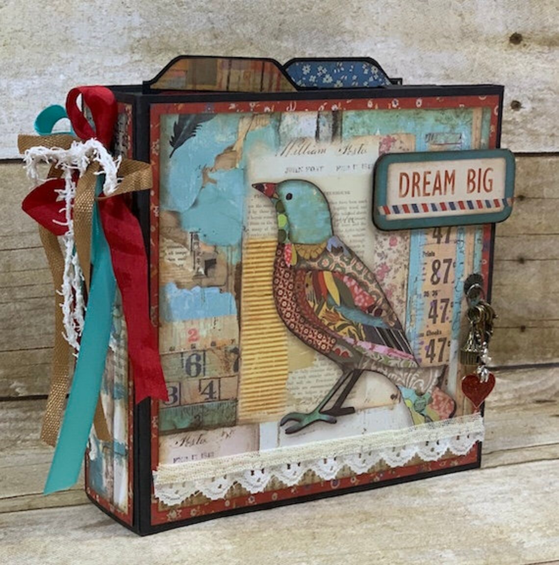 Stamperia Patchwork 6x6 Album by Donna Kauffman Scrapbook KIT Etsy