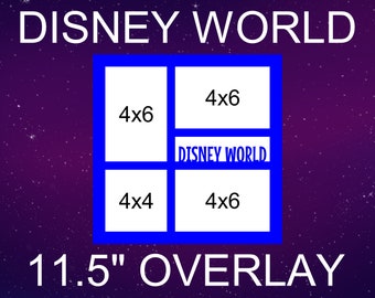 Disney World OVERLAY Frame