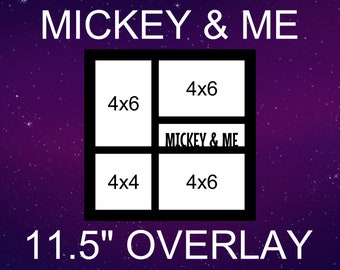 Mickey & Me OVERLAY Frame