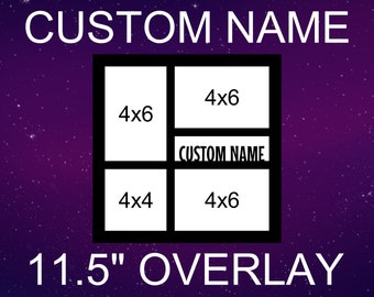 Custom Name OVERLAY Frame