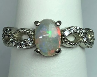 Diamond-Studded Black Family Ring