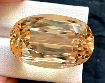 Natural Triphane Var Kunzite Gemstone Fancy Oval Cut from Afghanistan ~ 82.15 Carats