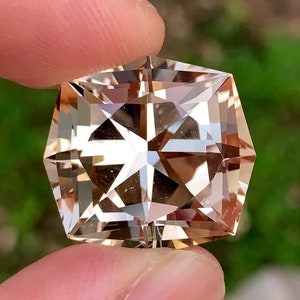 Brandy Gold Fancy Cut Topaz Gemstone , Rich Color Natural Faceted Topaz Stone For Jewelry Making - 43.85 CT