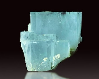 Raw Aquamarine Crystal: Nagar Mines Pakistan, 122 Gram