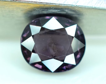 2.85 carats Oval Cut Top Grade Natural Dark Maroon Spinel Loose Gemstone From Africa 9*7*6 mm
