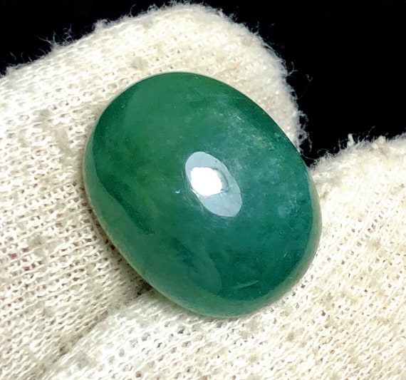 Rarest Grandidierite Cabochon Gemstone Venice Green - 19.70 Carats