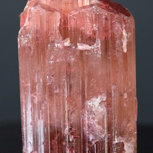 109.75 Carats Stunning Terminated And Undamaged Rubelite Tourmaline Gemmy Crystal From Brazil - 34*19*17 mm
