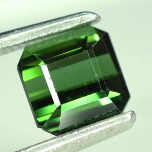 Bluish Green Natural Tourmaline Loose Gemston - 1.40 Carats