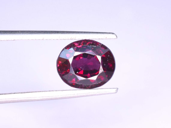 2.85 carats Oval Cut Top Grade Natural Dark Maroon Spinel Loose Gemstone From Africa 9*7*6 mm