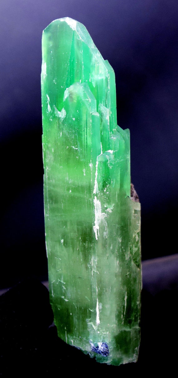 33*6*5 mm Tourmaline Crystal Terminated And Undamaged Bi Color Tourmaline Crystal From Afghanistan 10.30 Carats
