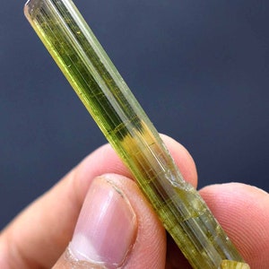 Bi-Color Tourmaline From Paproke Afghanistan Gem Grade Crystal - 27.50 Carats