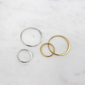 Círculo martelado em prata esterlina ou vermeil, meio círculo martelado, elo circular, fornecimento de joias // Suprimentos BBB // L-NN2366 LRG2406 (T07)Q1